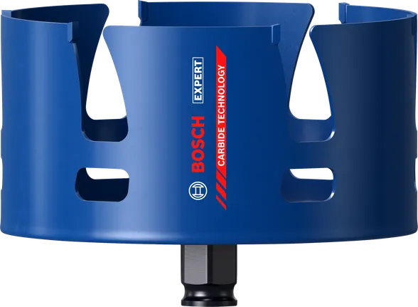 Sierra de corona de carburo Bosch EXPERT Construction Material 121 mm.